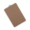 Universal Hardboard Clipboard, 3/4" Capacity, 5 x 8 Sheets, Brown, PK3 UNV05610VP